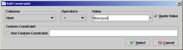 Constraint Editor